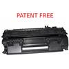 PATENT FREE Toner comp. universale per HP CE505A CF280A Canon 719A nero 2700pag.