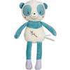Gipsy TOYS - PANDA - PANTIN - GAMMA BAMBOO - 24 CM S/CARTA - BLU E BEIGE - 1° EZZA
