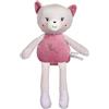 Gipsy Toys - Gatto - PANTIN - Gamma Bamboo - 24 CM S/Card - Rosa e Grigio - 1° Età