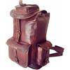 Fatto a mano Zaino da viaggio vintage grande in vera pelle da 25" da uomo borsa da palestr...