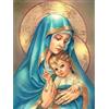 YSCOLOR Diamond Painting 2019'S DIY Pittura Diamante 5D Home Decor Madonna Figlio Diamante Intarsio Arte 30X40cm