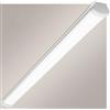URing Plafoniera LED 120CM, Neon led 36W 3600LM Lampada Led Soffitto, IP65 Impermeabile Barra plafoniere led a soffitto per Garage Officina Ufficio Bagno Seminterrato Giardino, Bianco neutro 4000K