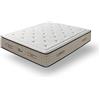 Dupen® Materasso Elegance con molle insacchettate, altezza 33 cm, consistenza Firm, Memory Foam 1,5 cm, tessuto Stretch Exclusive e tecnologia Pocket Tech Box, dimensioni 105 x 190 Cm