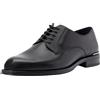 Tommy Hilfiger Core RWB Hilfiger Text Lth Shoe Fm0fm05255, Scarpe Derby Uomo, Marrone (Cocoa), 45 EU