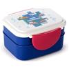 Puckator Contenitore Porta Pranzo Bento con Posate e Chiusura a Clip - Minecraft Axolotl - Per Scuola e Casa - Schiscetta Pranzo