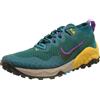 Nike Wildhorse 7, Scarpe da Corsa Uomo, Verde Mystic Teal Dk Smoke Grey Turquoise Blue Univ Gold Wild Berry Fossil Stone, 42.5 EU