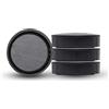 MAUL Magnete MAULsolid, confezione SB - magneti infrangibili e piccoli per un uso versatile - Magnete rotondo con design moderno - Ø 32 x 9,6 mm - Confezione da 4 - Nero