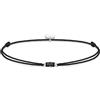 THOMAS SABO Donna Argento Bracciali di Corda LS0105-401-11-L20v