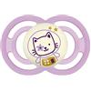 MAM SkinSoftTM - Ciuccio Perfect Night S146 con tettarella extra sottile e flessibile in silicone ultra morbido, per bambini di 16 mesi, si illumina al buio, rosa (1 pezzo) con scatola autoriscaldabile