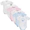 Ellepi 4 Body 1/2 Manica Cotone garzato Diversi Colori e Misure Fantasie assortite (Rosa, 3 Anni)