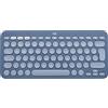 Logitech K380 per Mac Tastiera Bluetooth multidispositivo con profilo sottile compatto, Easy-Switch, durata batteria di 2 anni, compatibile con MacBook Pro, Macbook Air, iMac e iPad - Mirtillo