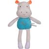 Gipsy TOYS - HIPPOPOTAME - PANTIN - GAMMA BAMBOO - 24 CM S/CARTA - GRIGIO E BLU - 1° Epoca