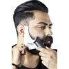 Beard Up Stencil per styling Barba/Regolabarba in acciaio inox di alta qualità. Made in Germany. per la tua cura quotidiana della barba. Modella