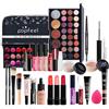 xixibuy Make up set regalo, Kit trucchi make up completo, Valigetta trucchi, Set trucchi donna per ragazze adolescenti dai 13 ai 15 anni, Cosmetics Tavolozza Trucco(27 pezzi)