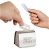 Jungle Culture Safety Razor Blade Disposal Container - Used Razor Blade Bank - Premium Metal Blade Box - Double Edge Razor Blade Case - Safe Storage for Reusable Shaver Blades - Eco Friendly Shaving