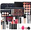 xixibuy Make up set regalo, Kit trucchi make up completo, Valigetta trucchi, Set trucchi donna per ragazze adolescenti dai 13 ai 15 anni, Cosmetics Tavolozza Trucco(24 pezzi)