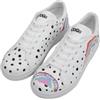 DOGO Women Vegan Leather White Sneakers - More Self Love Design
