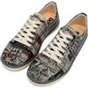 DOGO Femme Cuir Vegan Noir Baskets - Let's Get Lost Motif