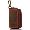 MATADOR Portachiavi in pelle #BARI con elegante scatola regalo, elegante custodia per chiavi dell'auto con portachiavi, portafoglio RFID per carte, custodia di lusso con scomparto singolo, s