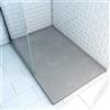 MARWELL Stone SMC grigio 140 x 90 cm rettangolare