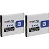 mtb more energy 2x Batteria NP-BN1 compatibile con Sony Cyber-shot DSC-W710, W730, WX80, WX200...vedi lista!