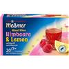 Meßmer Miami Vibes | Lampone & Limone | 20 bustine di tè | Senza glutine | Senza lattosio | Vegano