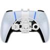 Generic Volante mini controller di gioco Per PS5 Volante da corsa Gamepad per P5 Simulatore di guida Stampa 3D Volante ausiliario per giochi da corsa Accessori per impugnature leggere (Bianco)