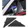 LALAIJDOU 500 Triangolo anteriore, Triangolo specchietto retrovisore, Triangolo specchietto retrovisore compatibile con Fiat- 500 Specchietto retrovisore destro e sinistro 2 pezzo