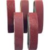 FEIHU Nastri abrasivi in ossido di alluminio, 30 x 330 mm. Per la lucidatura di metallo, legno. cad. grana 3x40/80/120/240/400/800, carta vetrata per levigatrici/levigatrici a nastro 18 pezzi