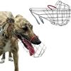 LinCys KANGYEBAIHUODIAN Museruola for cane con cestello in filo metallico, anti morso di corteccia, masticabile, adatta for museruole di cani levriero anti-morso di piccole/grandi dimensioni (Size : L)