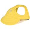 Hixingo Cappello da Baseball per Cani, Estate Berretto Cane Sport Protezione Solare Costumi Cane Accessorio con Fori per Le Orecchie e Cinghia Regolabile per Piccolo Cane Cani (M,Giallo)