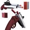 Tovol Zerky Giocattolo a Doppia Canna Schiuma Blaster Shell Espulsione Doppio Fucile Giocattolo Pistole in Gommapiuma per Bambini di 8 Anni