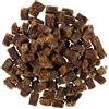 AVANZONA Golositá per Cani, Snack Carne Essiccata Naturale, Cubetti di Manzo. 80g.