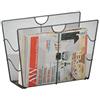 Zeller 17742 Portariviste, Antracite, Metallo, Grigio, 39x17.5x27 cm