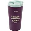 Mr. Wonderful - Tazza take away termica - Un caffè shakerato, non mescolato - Realizzata in Acciaio Inossidabile - Mantiene il Calore e il Freddo