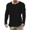 CXKOLD Polo Uomo Nera Maglie da Lavoro Uomo Camicie Uomo Manica Lunga Regular Fit t Shirt Uomo Lavoro Collo a v Polo Uomo 3XL Nera Maglia Uomo Manica Corta t Shirt Uomo Slim Camicia di Forza Camicia