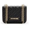 MOSCHINO Borsa donna Love spalla/tracolla ecopelle trapuntata nero B25MO89 JC4000PP0LLA0000 Media