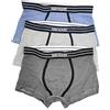 Navigare Boxer Uomo Fantasia e in Cotone Confezione da 6 PZ (5/L, Nero Antracite Jeans 2897)