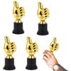 SVOCK 4Pezzi Coppa Trofeo, Coppe e Trofei Pollice, Trofeo Calcio Coppa Personalizzata Ispirare i Bambini a Crescere, Coppa Calcio per l'Utilizzo in Eventi Sportivi Cerimonie di Premiazione Feste