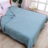 FANSU Copriletto Trapuntato Matrimoniale Singolo Elegante Reversibile Coperta Trapunta Primaverile Estivo Antipolveri Copri Letto per Camera da Letto (Verde,200x220cm)