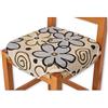 Casatessile Daisy Cuscino Copri Sedia con Alette - Beige