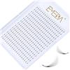 EMEDA 280 pcs 8D Estensioni Ciglia a Grappolo Russo 0,07mm D Curl 11mm Estensioni ciglia volume 8D Premade Ciglia Fans D curl Individual Cluster Lash Extensions (8D 0.07-D-11mm)