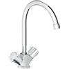 Grohe Costa rubinetto da cucina, bassa pressione, orientabile, 31930001, Costa cromo [Rubinetteria da Cucina > Rubinetti da Cucina]