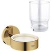 Grohe Essentials porta spazzolini, 40369GL1+40372001, Essentials [Accessori Bagno > Porta Spazzolini]