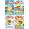 Foblit ltd Max and Chaffy Series 4 Books Collection Set By Jamie Smart (Hunt For the Pirates Gold!, Animal Island, Search for Ice Chaffy! & The Great Cupcake Mystery!)