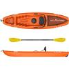 Atlantis Kayak-canoa Atlantis KEDRA arancio cm 268 completa di pagaia in alluminio divisibile, adatta per un utilizzo in mare,lago e fiume