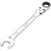 Draper 52027 Hi-Torq - Chiave combinata a cricchetto con testa flessibile, 30 mm