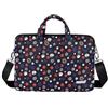 Hixingo Borsa per Laptop 13,14,15 Pollici, Impermeabile Borsa PC Portatili Borsa Notbook Modo Borsa a Tracolla con Cinghia per Trolley Multifunzionale Borsa Messenger (Cerchio,14 Pollici)
