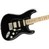 Fender USA Chitarra Fender American Performer Stratocaster HSS Maple Black con tracking ...