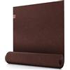 Sidorenko tovaglia moderna design in feltro antracite - tovaglie strette e lunghe 150x40 cm - decorazione scandinava - runner da tavolo moderno - centrotavola moderno design salotto - marrone